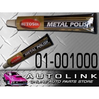 Autosol Metal Polish 75ml Tube General Purpose for Stainless Chrome Brass