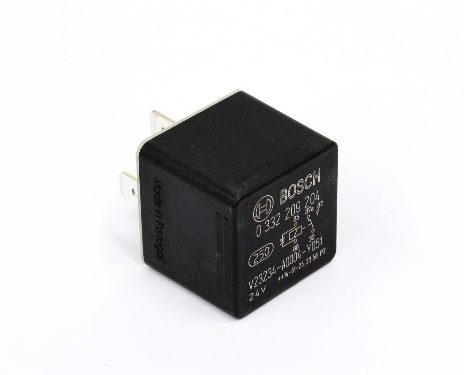 Bosch 0332209204 Mini Relay 24v 5pin Change Over 2010a Diode Protected