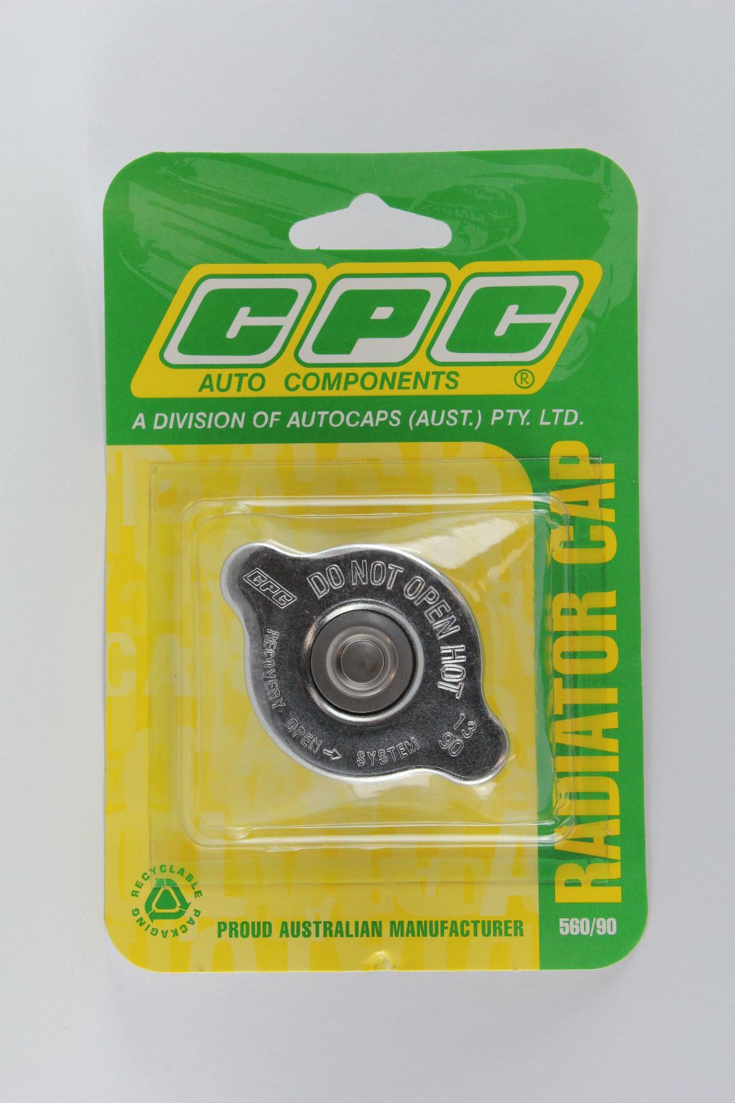 recovery radiator cap