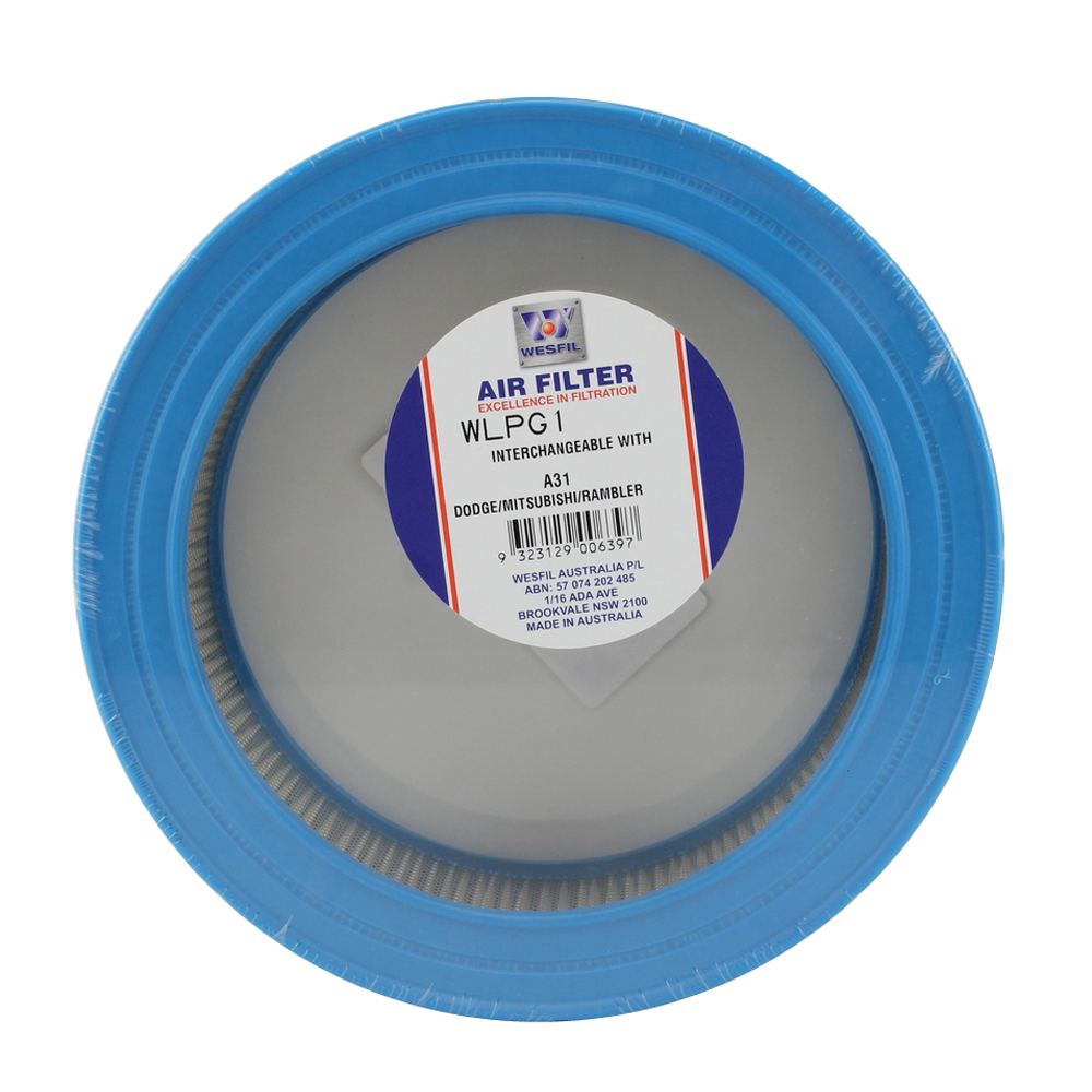 WESFIL AIR FILTER WLPG1 SAME AS RYCO A31 FOR LPG SNORKEL TYPE GAS SYSTEMS