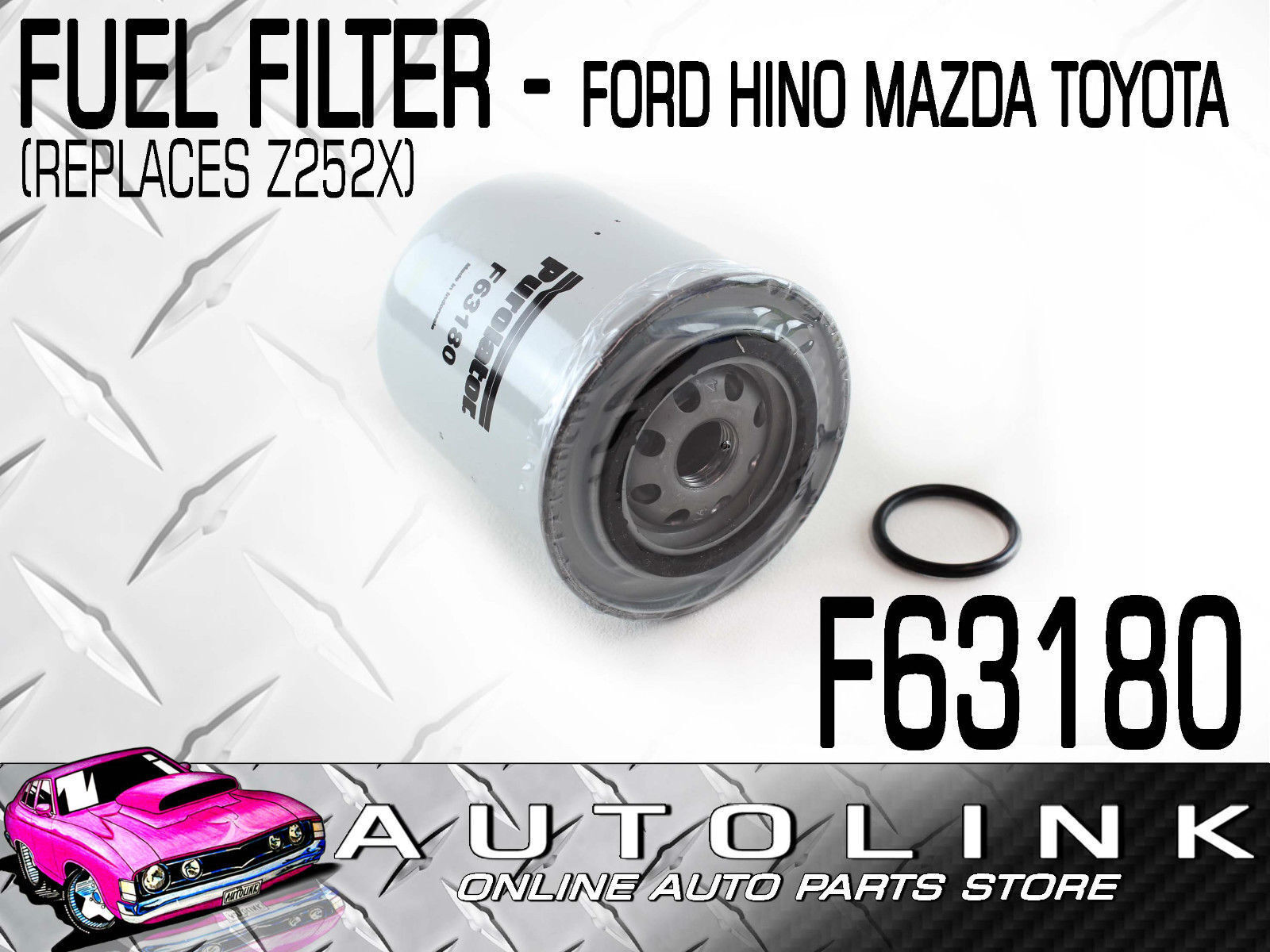FUEL FILTER FOR TOYOTA COROLLA CE100 4CYL 1.9lt CRESSIDA