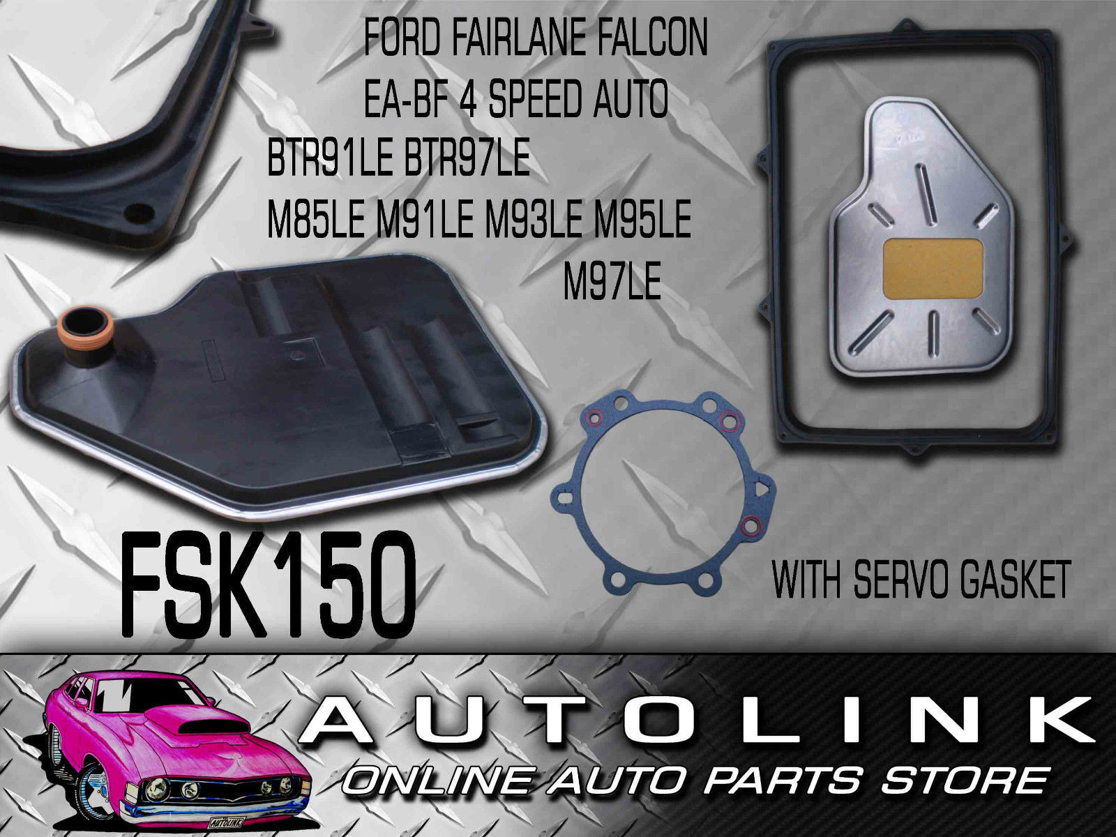 AUTOMATIC TRANSMISSION FILTER KIT FOR FORD FALCON AU 4 SPEED WITH SERVO