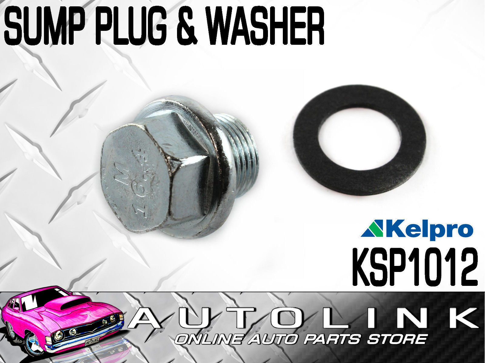 Kelpro Sump Plug & Washer 16.4mm 1.33 for Nissan Pulsar N15 1.6L GA16DE 95 00