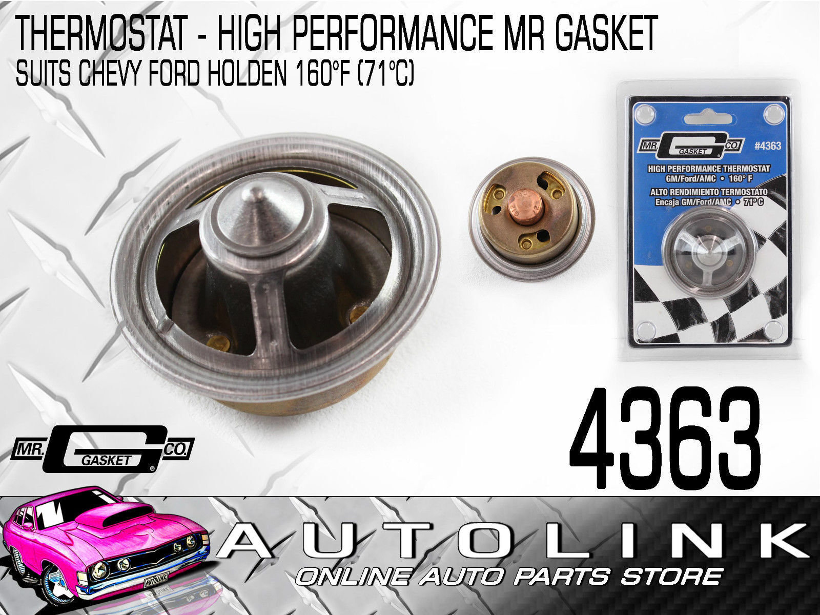 Gasket 4363 Performance Thermostat Mr 