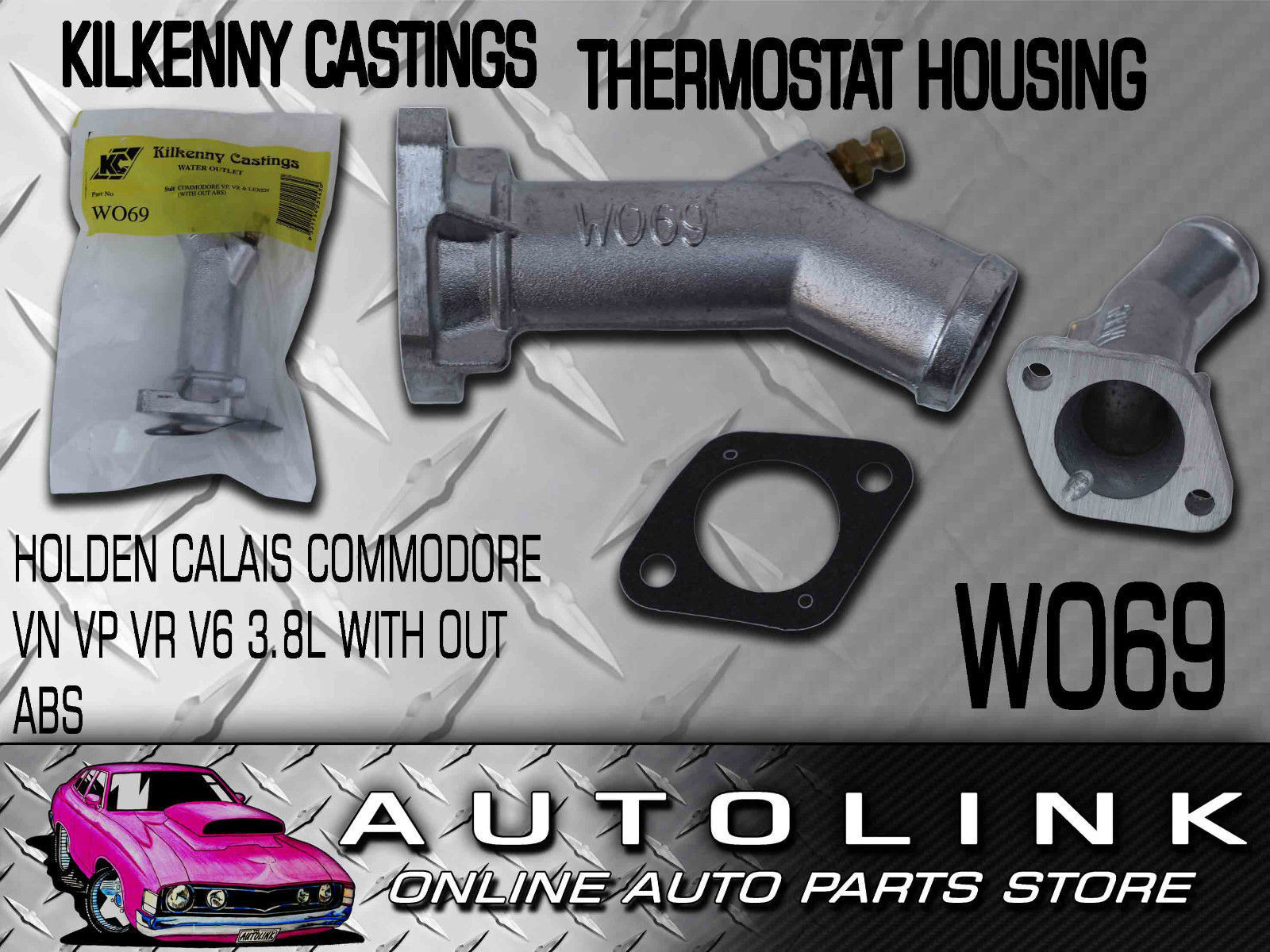 Thermostat Housing for Holden Commodore VN VP VR V6 3.8 Sedan Wagon UTE