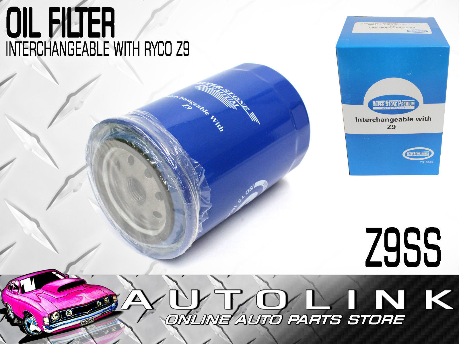 OIL FILTER Z9 FOR TOYOTA COASTER BB40 / TOYOACE 2.2lt 2.4lt LY30 LY31 Superstone