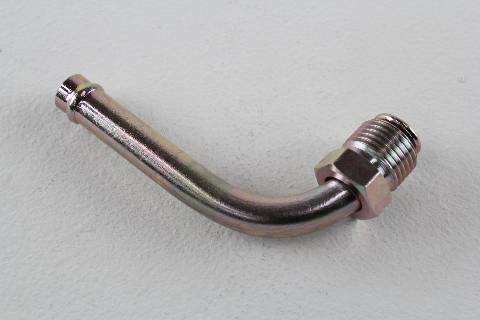 FUELMISER 90 DEGREES FUEL LINE INLET PIPE 3/8" HOSE FOR HOLLEY CARBURETTORS