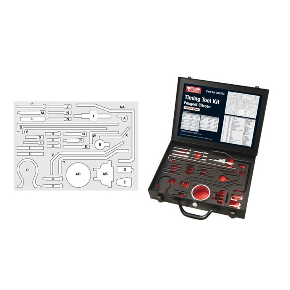 Timing Tool Kit for Citroen Berlingo II C3 1.4L TU3JP 20022010 (304704