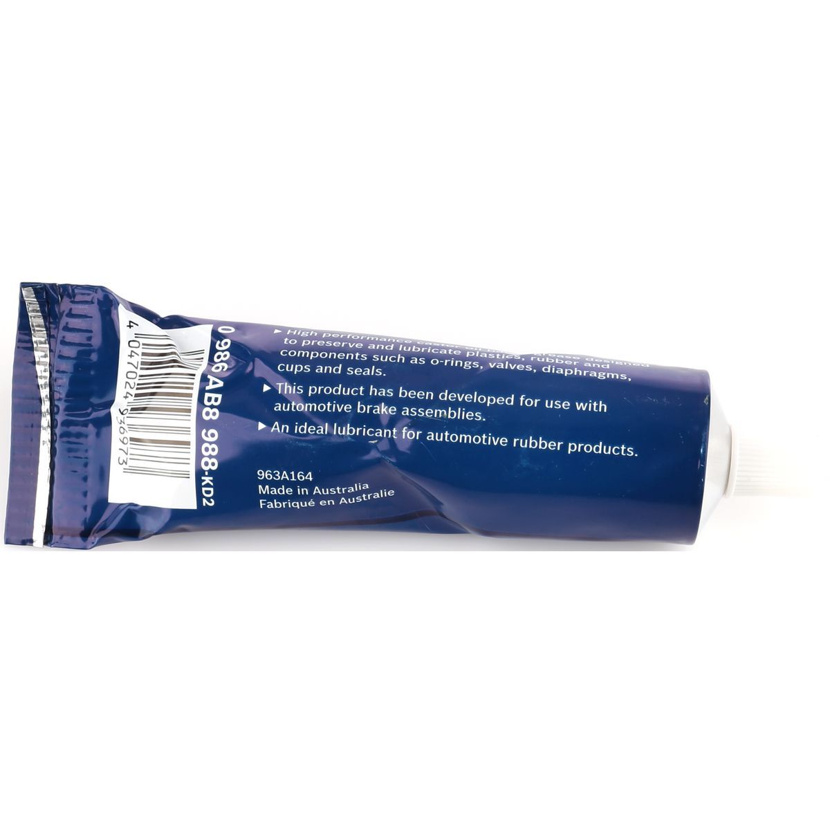 PBR RUBBER GREASE 110g TUBE - LUBE FOR RUBBER SEALS ORING O-RINGS HOSES Lube Tube O Ring Gasket Lubricant Sealant