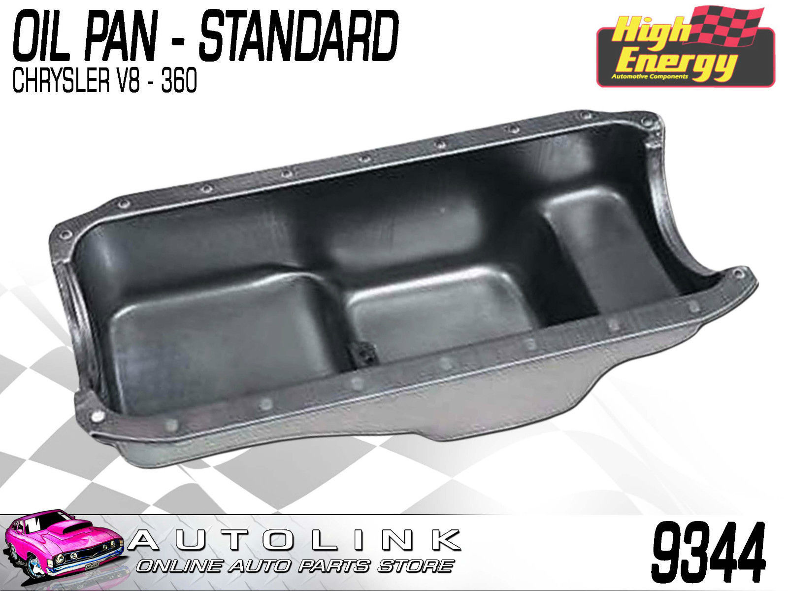 OIL PAN STANDARD FOR CHRYSLER 360ci V8 DODGE PLYMOUTH VALIANT ( 9344