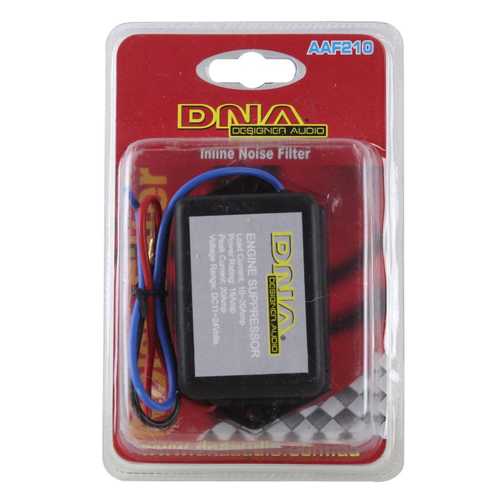 DNA in Line Noise Filter 15 Amp 1224 Volt Eliminates Engine Noise