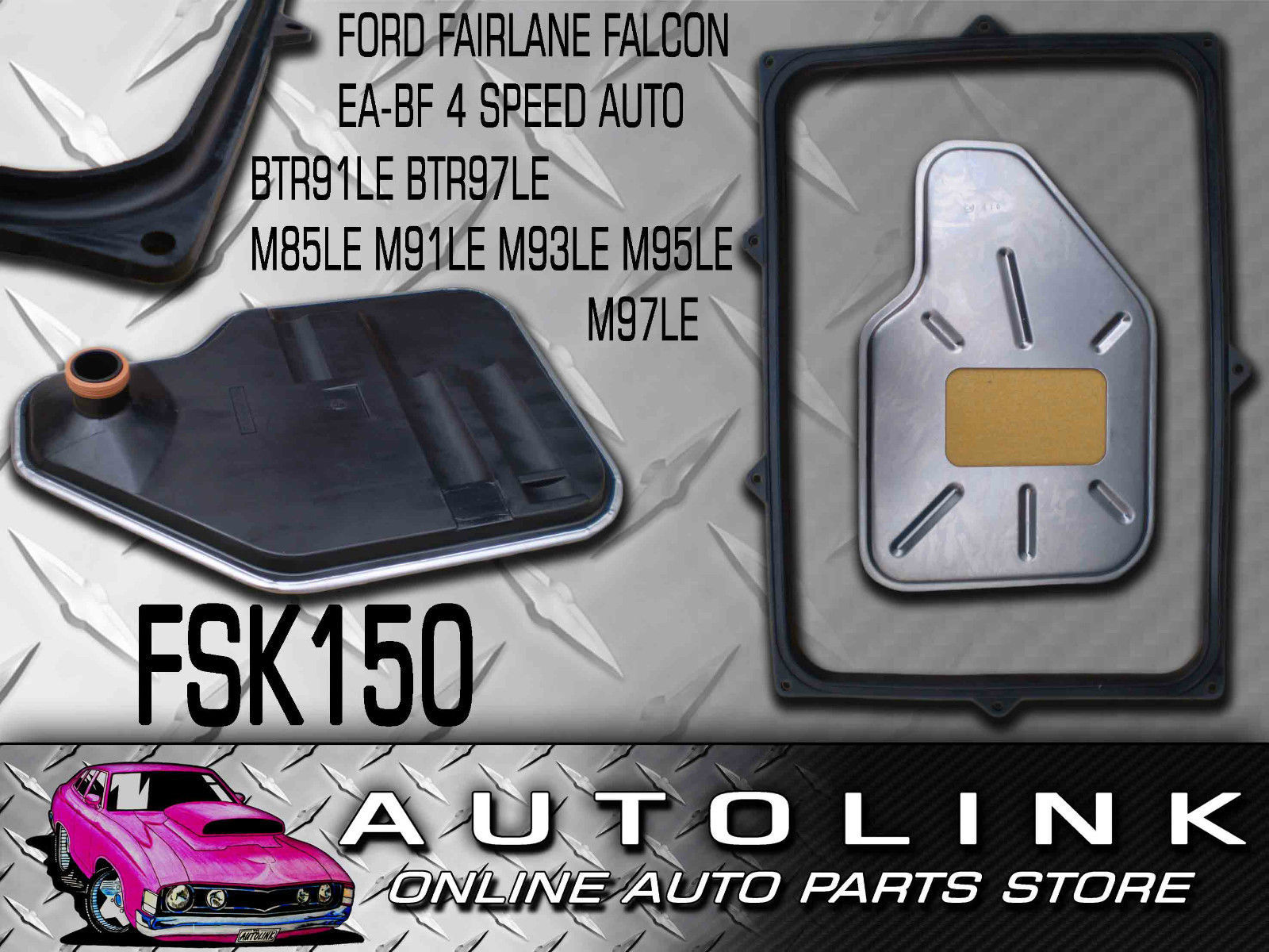 AUTOMATIC TRANSMISSION FILTER KIT FOR FORD FALCON AU 4 SPEED WITH SERVO GASKET