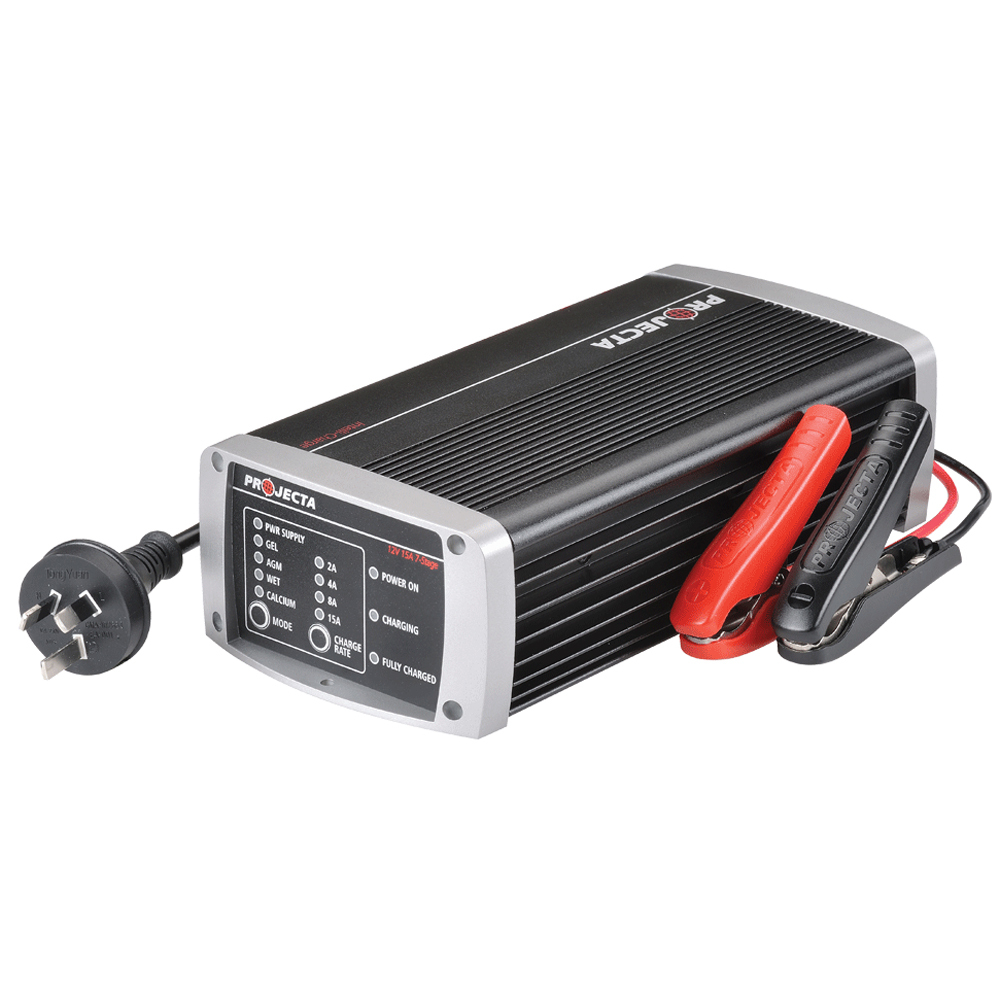 BATTERY CHARGER PROJECTA IC1500 AUTOMATIC 12V 15A 7 STAGE FOR DEEP