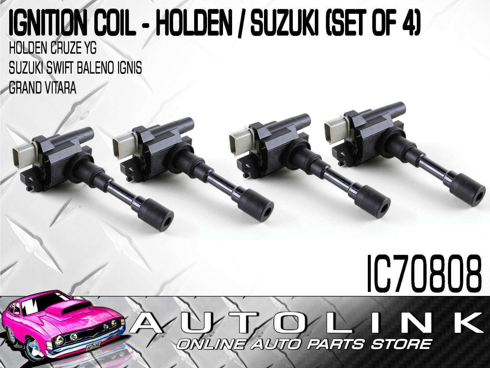IGNITION COIL for HOLDEN CRUZE YG / SUZUKI SWIFT / BALENO / INGIS / GRAND VITARA IGNITION COIL for HOLDEN CRUZE YG / SUZUKI SWIFT / BALENO / INGIS / GRAND VITARA