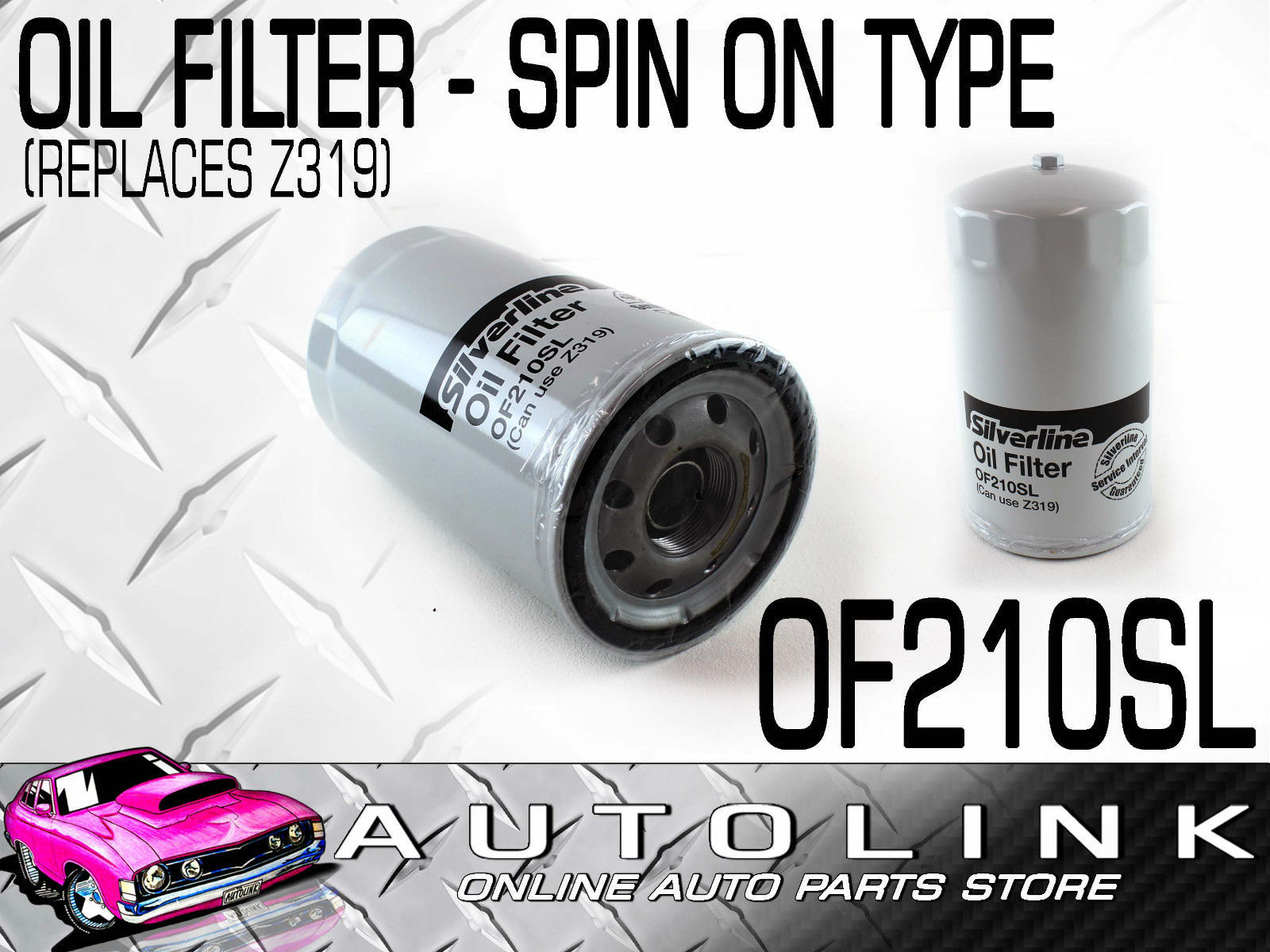 SILVERLINE OIL FILTER FOR TOYOTA DYNA 250 350 450 550 4.6lt 4CYL TURBO