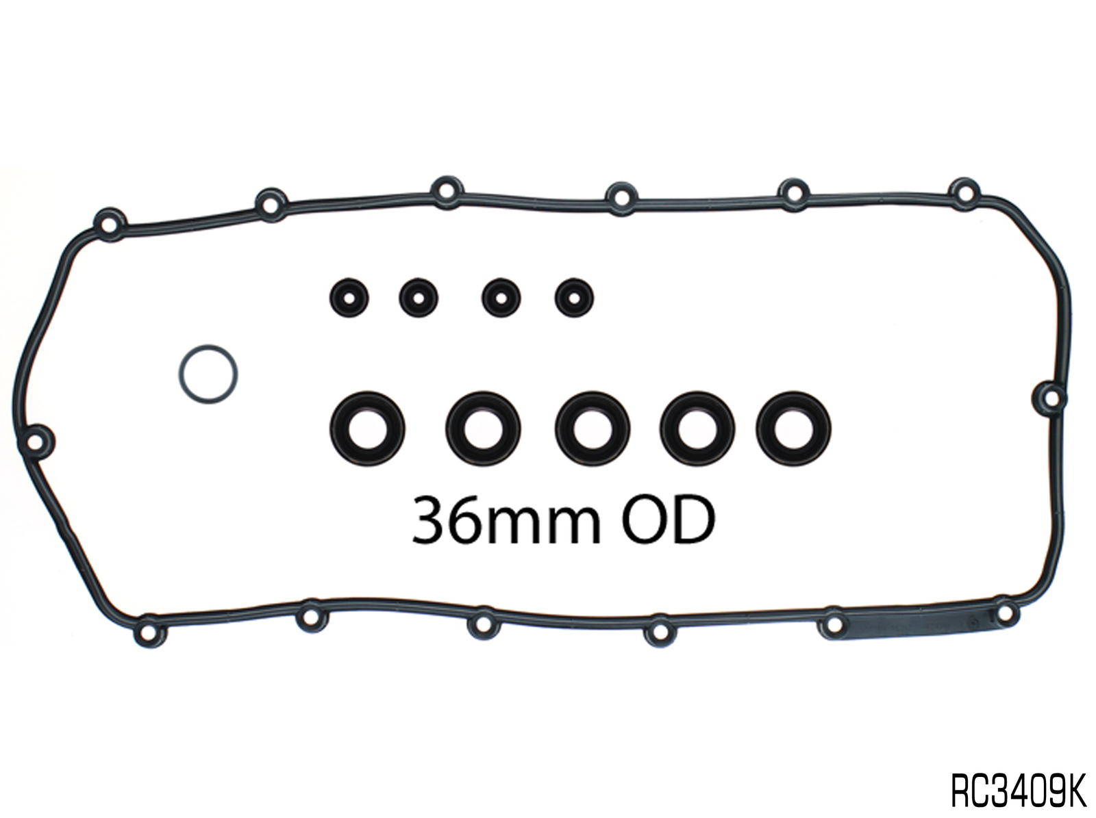 PERMASEAL RC3409 ROCKER COVER GASKET SUIT FORD RANGER  MAZDA 5cyl 3.2L  2011 ON