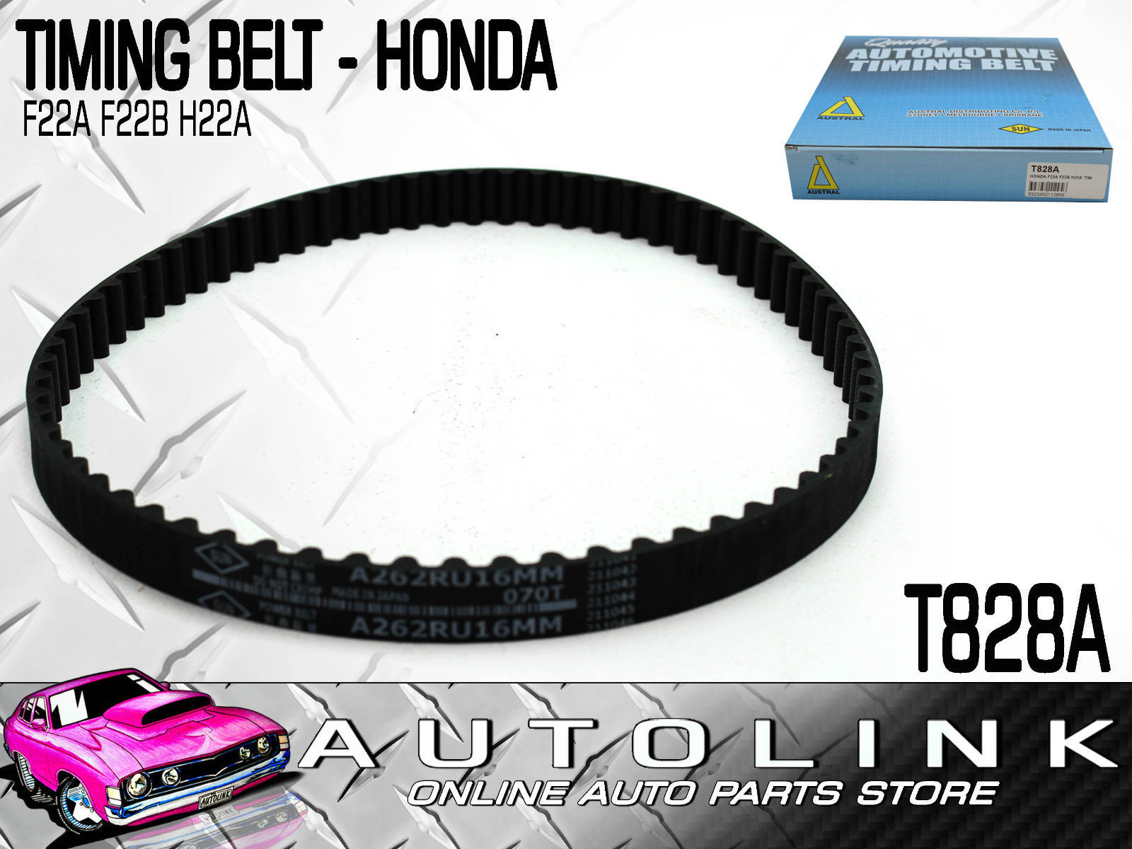 BALANCE SHAFT BELT FOR HONDA PRELUDE 2.2L 2.3L F22 F23 4cyl DOHC 1991