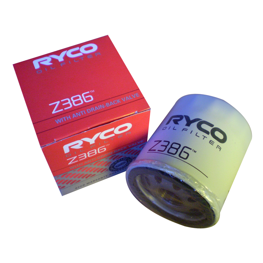 Ryco Oil Filter FOR TOYOTA ECHO Z386