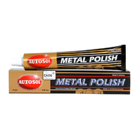 Autosol All Metal Polish 100g 75ml for Chrome Alloy Stainless Steel Car Bike