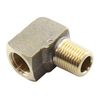 Tubefit Brass Elbow Female Male 1/4" BSP Thread Fitting 025-04 x1