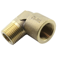 Tubefit Brass Elbow Female Male 1/2" BSP Thread Fitting 025-08 x1