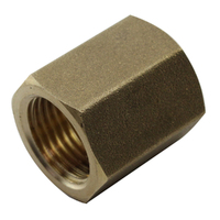 Tubefit Brass Hex Socket Female 3/8" BSP Fitting 026-06 x1