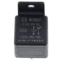 Bosch 0332019150 Mini Relay 12V 30A 5 Pin Normally Open for BMW Fiat & Renault