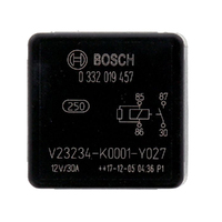 Bosch Mini Relay 12V 30A 4 Pin Normally Open Resistor Protected