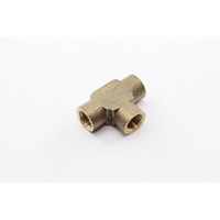 TUBEFIT 035-02 TUBEFIT BRASS FEMALE THREADED TEE 1/8" BSP x1