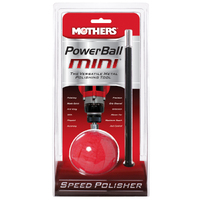 MOTHERS 05141 POWERBALL MINI POLISHING TOOL METAL ALLOY CHROME FOR DRILL