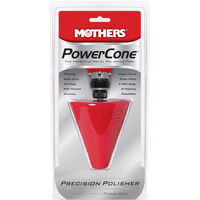 Mothers 05146 Power Cone Polishing Tool Metal for Wheels Drill Application