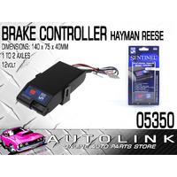 HAYMAN REESE 05350 BRAKE CONTROLLER 1 TO 2 AXLE 12V SOLID STATE UNDER DASH MOUNT