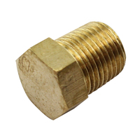 Brass Block Off Plug 1/8″ BSP Male Thread (064-02)