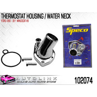 SPECO WATER NECK CHROME FOR FORD 289 302 351 WINDSOR V8 WITH O-RING SEAL