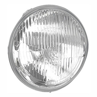 Hella 1058 Halogen High Low Glass Insert 178mm Head Lights for H4 Globe x2