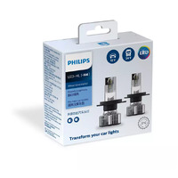 PHILIPS 11342UE2X2 ULTINON LED H4 HEAD LIGHT GLOBES 6500K BRIGHTER LIGHT PAIR
