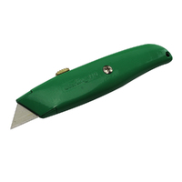 STERLING RETRACTABLE BLADE BOX CUTTER - BRIGHT COLOURED METAL BODY 119-2D