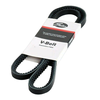 Gates 11A1155 Power Steering Belt for Holden HK 6Cyl 161 186 Red 1968-1969