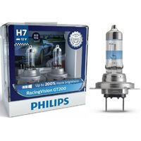 Philips 12972RGTS2 H7 +200% Racing Vision GT200 55w head Fog light Globes Pair