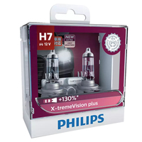 Philips H7 12V 55W X-Treme Vision +130% - Extra Light & Beam Distance Pair