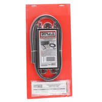 Derale 13201 Mini Trans Cooler Kit Inc Fitting Kit 4 Pass 13″ Copper Aluminium