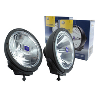 Hella Rallye 4000 1365 & 1366 Pencil & Spread Beam Driving Lights Round Black x 2
