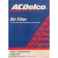 AC DELCO AIR FILTER 19266484 SAME AS RYCO A1557 FOR HOLDEN COMMODORE VE VF 