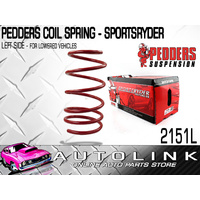 PEDDERS FRONT LEFT LOWERED COIL SPRING FOR TOYOTA LEXCEN VR VS WITH IRS x1