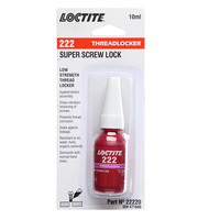 Loctite 19370 Now 22220 Screw Lock Low Strength 222 10ml Threadlocker 