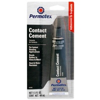 PERMATEX CONTACT CEMENT - BONDS METAL RUBBER GLASS WOOD LEATHER CERAMIC 44.3ml
