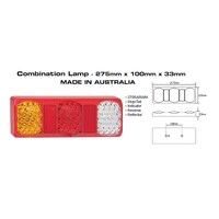 LED AUTOLAMP 275RARWM COMBINATION LAMP STOP/TAIL INDICATOR REVERSE RED x1