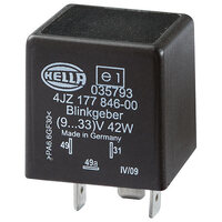 Hella 3040 Led Flasher Unit 9 - 33 Volt Dc Universal 1w - 42w Max Load
