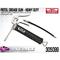 TOLEDO 305099 PISTOL GREASE GUN - HEAVY DUTY 400G PRESSURE 5000 PSI