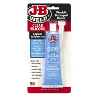 JB WELD 31310 CLEAR SILICONE - RTV ALL PURPOSE WATERPROOF MOULD RESISTANT 85g